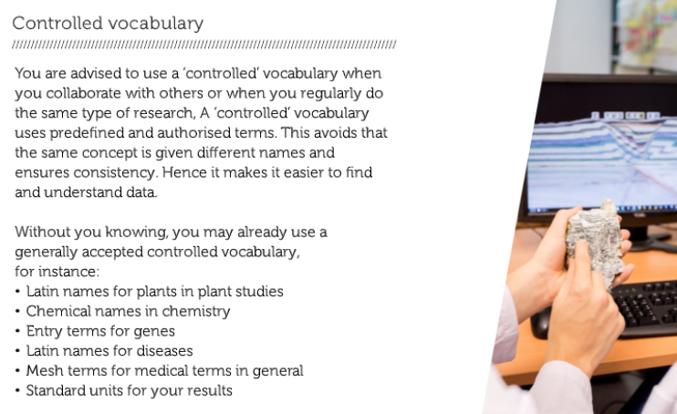 Controlled vocabulary